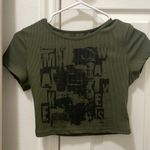 Cider Green Baby Tee Photo 1