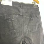 American Eagle  Mom Jeans Black Distressed Denim Size 10 / 29 Long NWT Photo 4