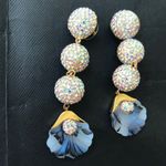 Lele Sadoughi - New  crystal linear earrings Photo 5