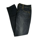 Jolt  Womens Juniors Jeans Size 7 Dark Blue Stretch Denim 31x29.75 Photo 3