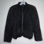 Vintage Cover‎ Story Black Suede Jacket Size M Photo 4