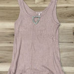 Juicy Couture Shimmer Cutout Tank Top Women’s Large Photo 0