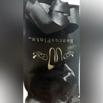 2 Pair Brand New Rescue Flats Womans Foldable Ballet Flats Black sz L Bag & Bow Photo 1