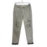 Anthropologie NWT Chino by Relaxed Patched Chino Pants - Size 25 Photo 3