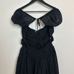 Free People  Feeling Bonita Midi Dress in Black Size Large Photo 6