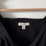 ALBION FIT Albion XS Middleton Black Mini Dress with Puff Sleeves Photo 5