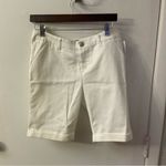 Celebrity Pink White Bermuda Shorts 9 NEW Nautical Classic Preppy Summer Casual Photo 2