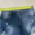 Aphrodite  Distressed Blue Jean Shorts Photo 4