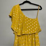 House of Harlow 1960 x REVOLVE Leya Dress Marigold Silver Moons Women’s Medium Gold Photo 2