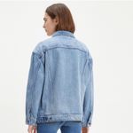 Levi's NWOT  BEDAZZLED JACKET denim spring boho classic coat designer casual $130 Photo 1