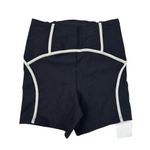 l*space L* - Revel Bike Shorts in Black & Cream Photo 0