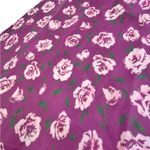 Free People New  Triangle hair scarf Purple Floral Photo 1