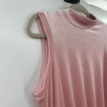 Love, Fire LOVE FIRE Velvet Dress Sz XL Pink Mock Neck Ruching Soft Girl Valentines Party Photo 1