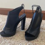 ALDO Open Toe Tie Up Heels Photo 3