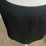 Zadig & Voltaire Deluxe metallic Black textured Pencil Skirt Photo 2