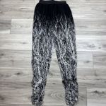 Tov Los‎ Angeles Pants Leather Waist Mesh Artsy Lagenlook Trouser Ankle Sz 38 Black Photo 4