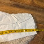 Banana Republic Linen Blend Size XS Taper High Rise Pants White Womens Lightwght Photo 5