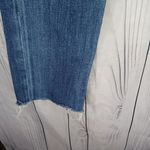 Lucky Brand  Sweet N Straight Ladies' Blue Denim Jeans With Raw Hems Photo 6