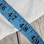 J.Crew  V-Neck Midi Dress in‎ Cotton Poplin in White S BR931 Photo 8