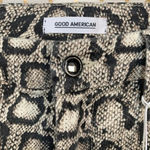Good American Good Legs Snake Print HighWaist Jean Photo 4