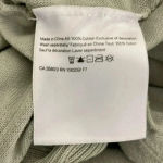 Lululemon  Pale Green Crewneck Rounded Long Sleeve Sweater Size 6 Photo 8