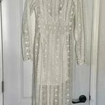 Alice McCALL  Like a Dream Dr White Lace Midi Dress Sz 4 Photo 0