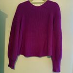 ALC Frank A.L.C. Vibrant Purple Sweater Photo 3