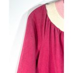 Vintage Evelyn Pearson Pink Velour Housecoat Night Gown Lounge Zipper Womens M Size M Photo 4
