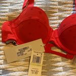 Stella McCartney  Betty Twinkling Plunge Red Bra Photo 2