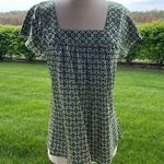 Banana Republic Square Neck Silk Blouse Photo 1