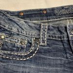 Miss Me Denim Intricate Embellishments Embroidered Womens Size 30 Straight Boot Photo 8