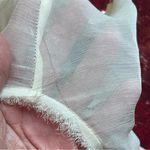 ZARA SEQUIN CHIFFON DRESS Bloggeres Favorite Red Beige Dress Party Club Sz Small Photo 12