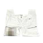 Joie  High Rise Park Skinny Pants‎ white size 27 $228 Photo 1