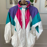 Vintage 80s 90s Innovations Izzi Lightweight Spring Parka Jacket XL Pink Photo 0