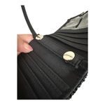 The Sak  Crochet Knot Crossbody Trifold Wallet (with Removable Strap) Black Photo 10