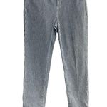Chico's CHICO’S Fabulously Slimming Women’s Blue & White Striped Ankle Jeans Size 0 US S Photo 1