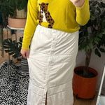 Splendid Callan Cotton Viscose Crochet-Trim Midi Skirt White Size Small Photo 7