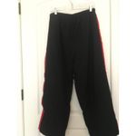 Just My Size  Women's Plus Activewear Pants Black Red Stripe Size 18W/20W Photo 8
