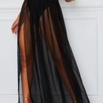 White Fox Boutique Mesh Maxi Dress Photo 3