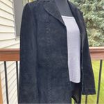 Sonoma VTG Western Whip Stitch Leather Genuine Suede Coat Womens Size S  Jeans Co Photo 14