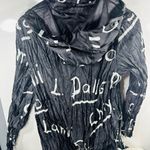 Neo Noble Graffiti Print Artsy Style Reversible Art To Wear Jacket Size M Black Size M Photo 1