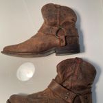 Frye  Wyatt Harness Short Leather Boots Size 6.5 Photo 5