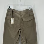 AGOLDE Daria utility green pant artsy wide leg cropped hi waisted size 26 Photo 3