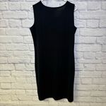 Misook Exclusively  Black Sheath Dress Size Large Career Business Casual Wedding Photo 8