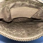 Coach Leather Crossbody Messenger Bag. in Cream w/Canvas Strap No. L056-9760 Photo 5