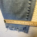 Good American Good Classic Jeans Womens 15 Light Wash Blue Straight Raw Hem Photo 6