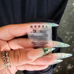 Rebel by Rebel Wilson X Angels Black Sequin Cold Shoulder Top Size 2X Photo 4