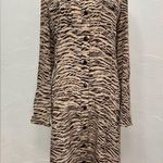 Ellen Tracy 100% Silk Sequoia Midi Dress Photo 1