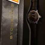 Stuhrling Original New Stührling Watch Black Calfskin Leather Photo 1