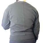 Champion Athletic Holographic Stripe Cropped Crew Neck Sweatshirt Size Medium Photo 2